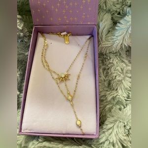 Melinda Maria Multi strand Necklace - Gold and Opals